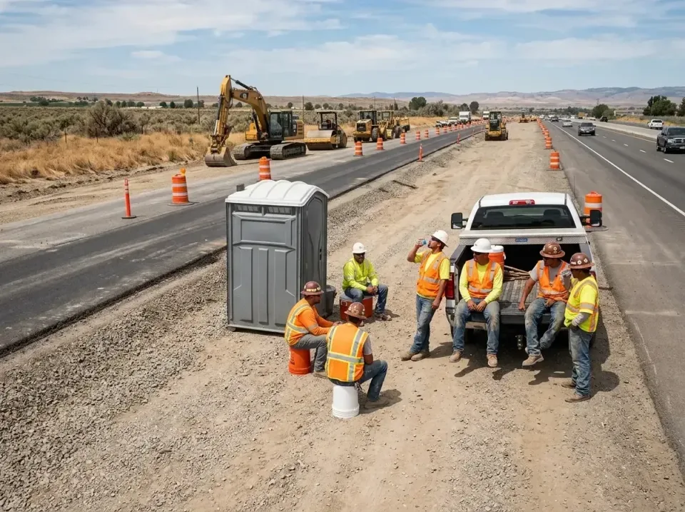 highway-road-construction-crew-007 — frequently asked questions, Porta Potty and Restroom Rentals in Logan, WV